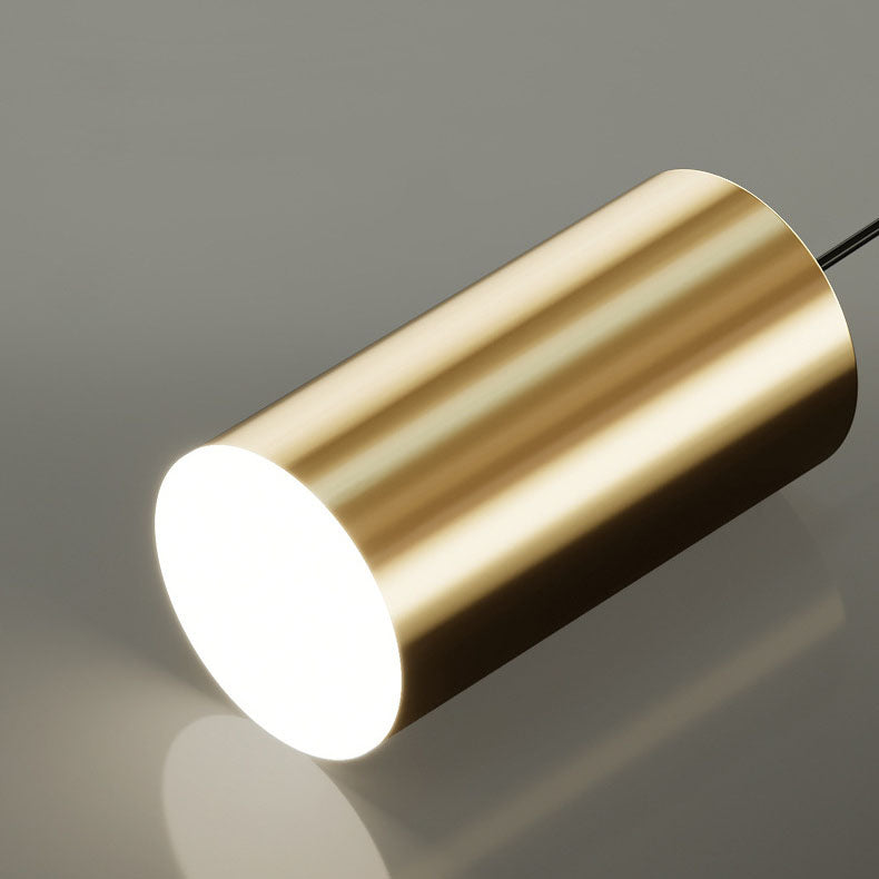 Moderne Luxus Wandlampe aus Schmiedeeisen und Acrylzylinder mit LED für das Wohnzimmer 