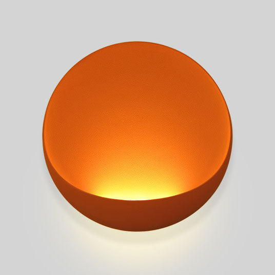 Modern Minimalist Round Aluminum LED Wall Sconce Lamp