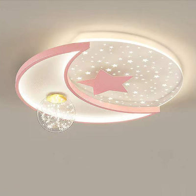 Zeitgenössische kreative Acryl Sternenhimmel LED Unterputz Deckenleuchte für Wohnzimmer 