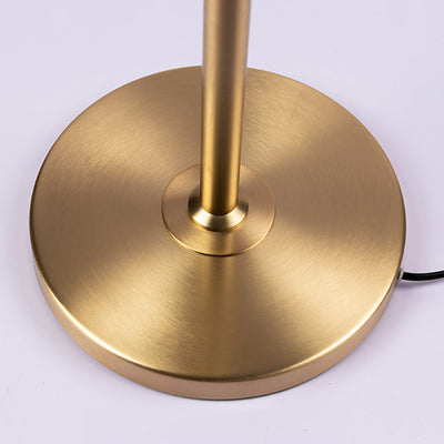 Traditionelle Luxus Kupfer Messing Kristall Krone Anhänger 3-Licht Stehlampe für Schlafzimmer 