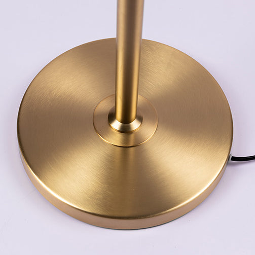 Traditionelle Luxus Kupfer Messing Kristall Krone Anhänger 3-Licht Stehlampe für Schlafzimmer 