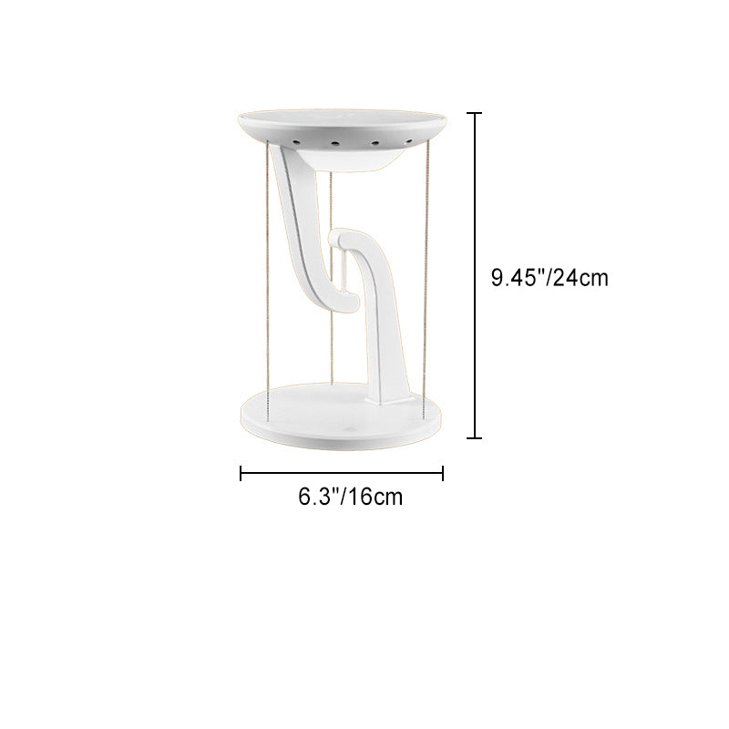 Contemporary Creative Suspended Wireless Charging ABS USB LED Table Lamp For Bedroom