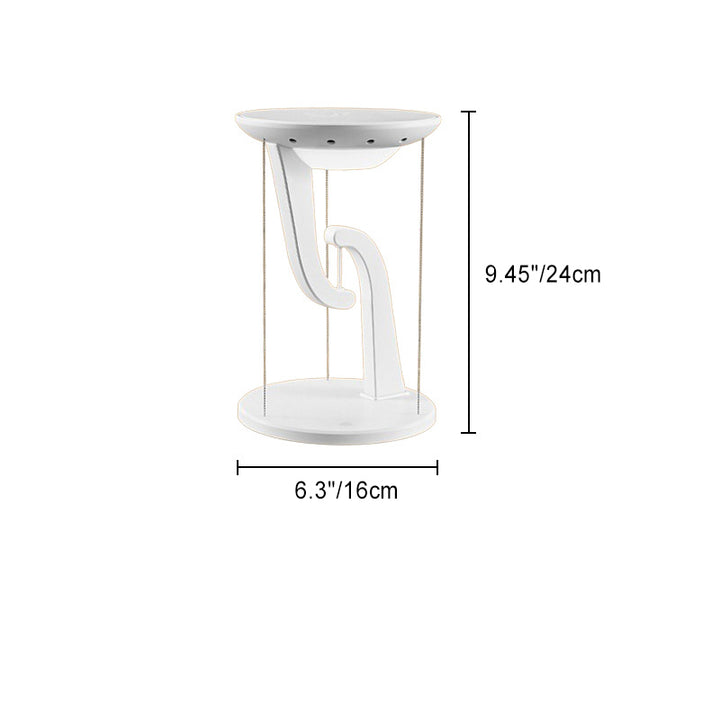 Contemporary Creative Suspended Wireless Charging ABS USB LED Table Lamp For Bedroom