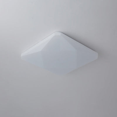 ضوء السقف المثبت بتقنية LED بظل مربع من الأكريليك الحديدي العصري بتصميم سماء مرصعة بالنجوم لغرفة المعيشة 