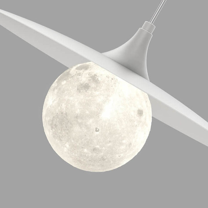 Suspension Luminaire à Bras Oscillant en Dôme en Aluminium Moderne Nordique à 1 Lumière 