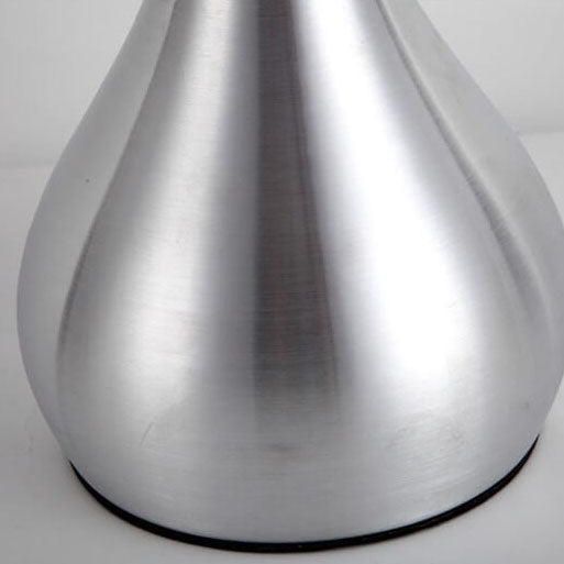 Lámpara de mesa cilíndrica de 1 luz de tela de personalidad simple moderna 
