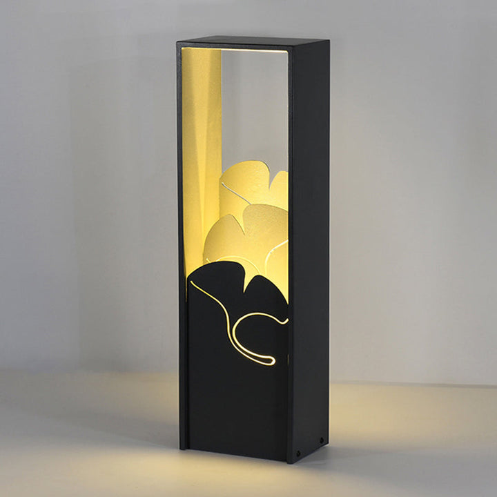 Lampe à LED étanche industrielle contemporaine pour pelouse, lumière de paysage pour patio extérieur 