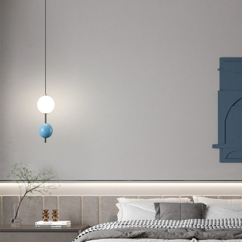 Moderne Art Deco Hebbare Multi Orb String Aluminium Acryl LED Pendelleuchte Für Schlafzimmer 
