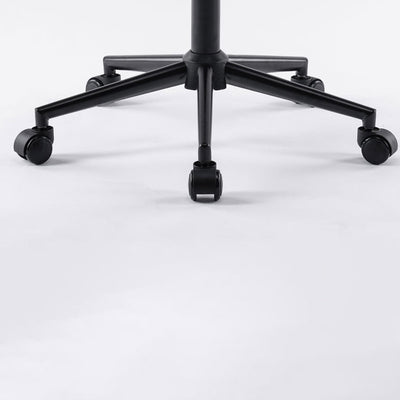 Zeitgenössischer skandinavischer Mikrofaser-Lederstoff Stahl Schwamm quadratischer Schreibtischstuhl Rückenlehne Armlehne verstellbar für das Home Office 