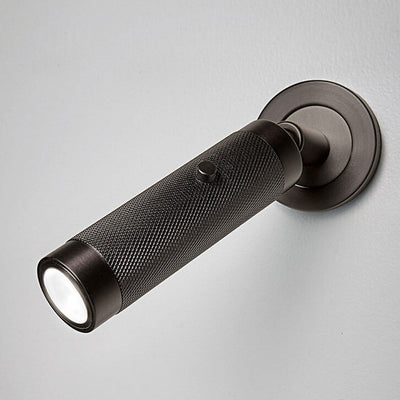 Minimalist Cylinder Rotatable Switch LED Wall Sconce Lamp