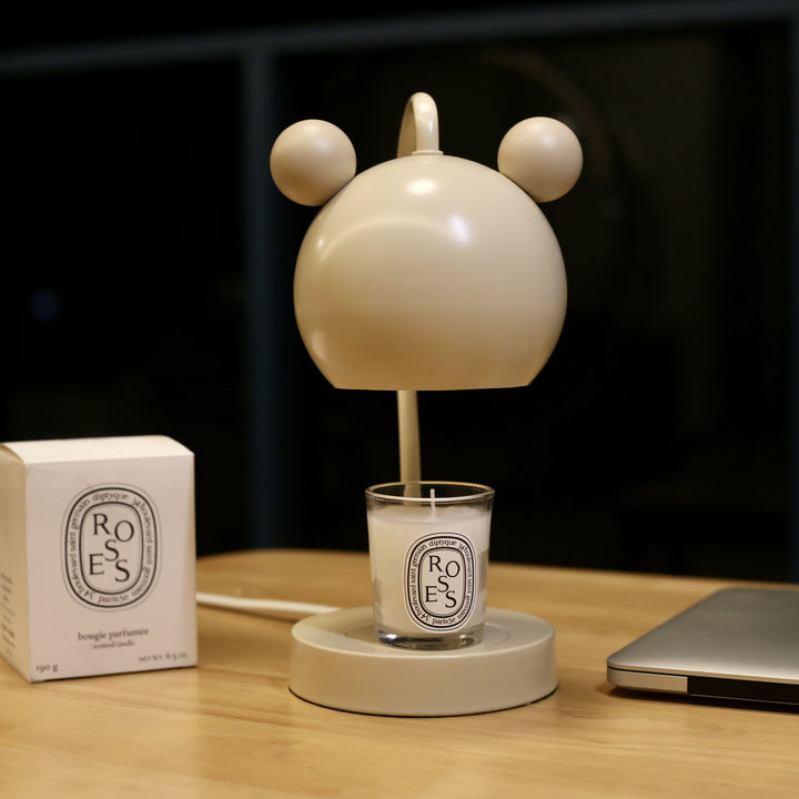 Moderne Cartoon-Maus-Hardware Aromatherapie Schmelzwachs 1-Licht Tischlampe 