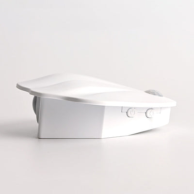 Applique murale LED rechargeable en ABS étanche à la simplicité moderne pour patio extérieur 
