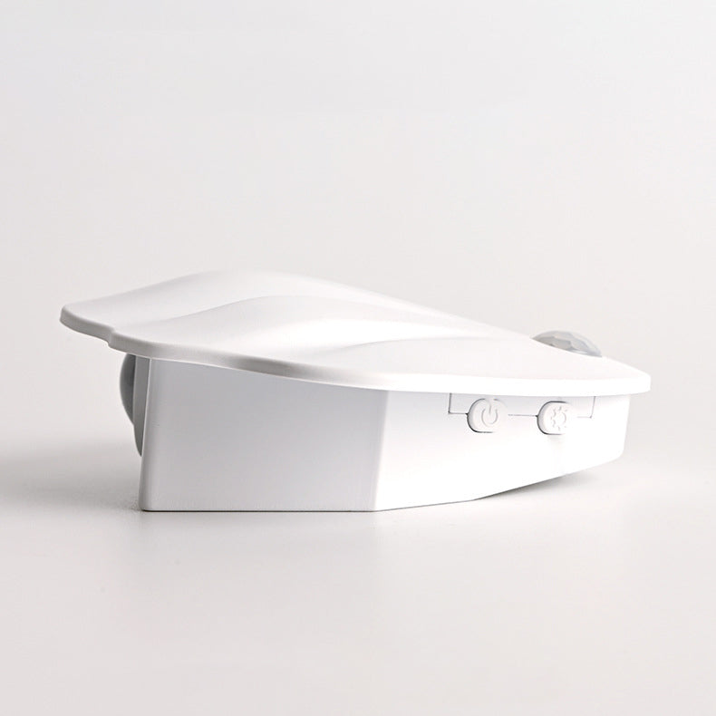 Applique murale LED rechargeable en ABS étanche à la simplicité moderne pour patio extérieur 