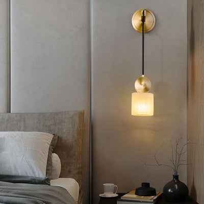 Moderne minimalistische drehbare LED-Wandleuchte