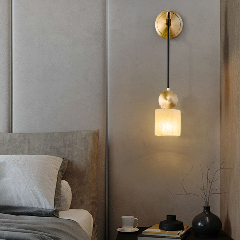 Moderne minimalistische drehbare LED-Wandleuchte