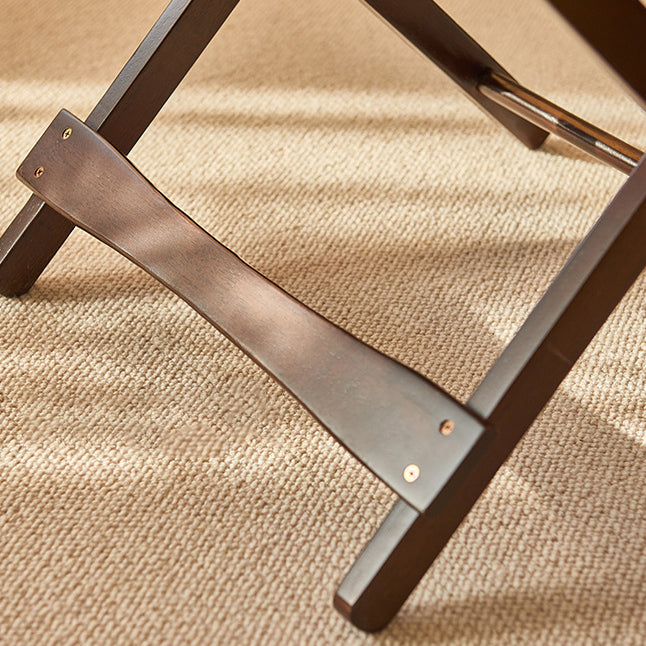 Traditioneller klappbarer quadratischer Tisch aus Kautschukholz im Vintage-Stil für das Wohnzimmer 