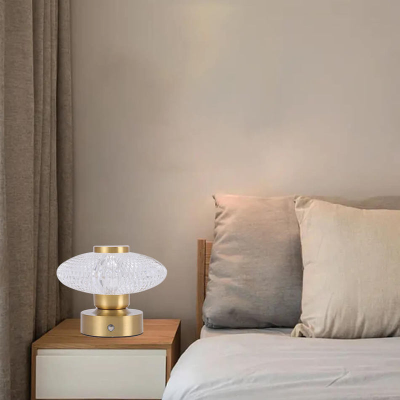 Nordic Creative Mushroom USB Charging Acrylic LED Table Lamp