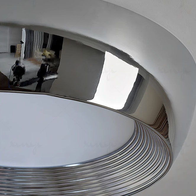Plafonnier affleurant rond LED de matériel de simplicité moderne pour la chambre à coucher 