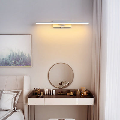 Moderne Einfachheit Streifen Rechteck Aluminium Eisen Silikon LED Wand Leuchte Lampe Für Schlafzimmer 
