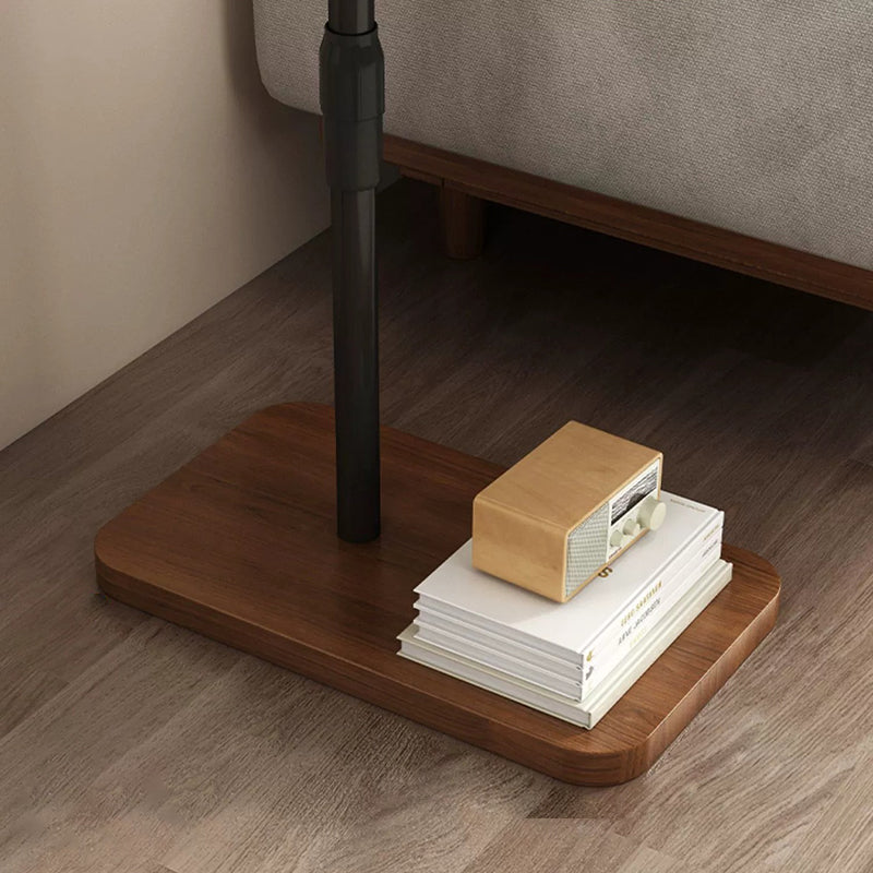 Moderner minimalistischer rechteckiger künstlicher Paneel-Hardware-Beistelltisch für das Wohnzimmer 