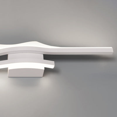 Zeitgenössische kreative Eisen Aluminium LED Wandleuchte Lampe für Wohnzimmer 