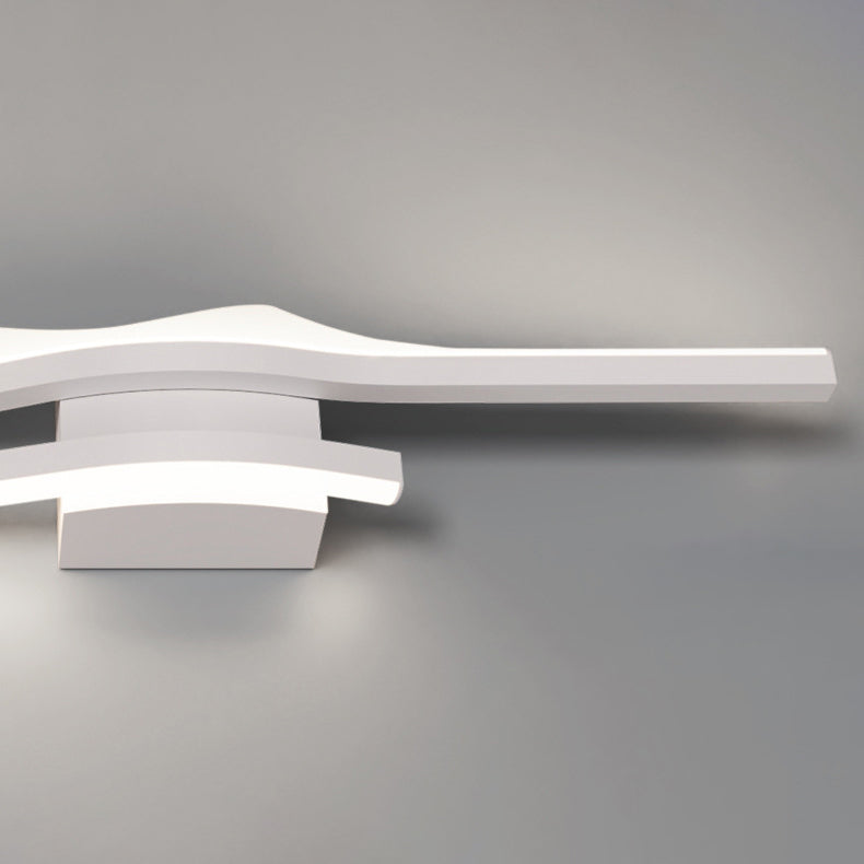 Zeitgenössische kreative Eisen Aluminium LED Wandleuchte Lampe für Wohnzimmer 