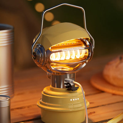 Zeitgenössische kreative Sci-Fi Alien LED wiederaufladbare tragbare Campingleuchte für den Außenbereich 