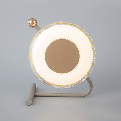 Nordic Light Luxury Round Acrylic LED Decorative Table Lamp