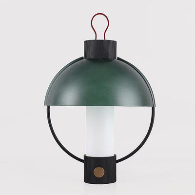 Zeitgenössische kreative runde Kuppelzylinder-Aluminiumglas-1-Licht-Tischlampe für Wohnzimmer 