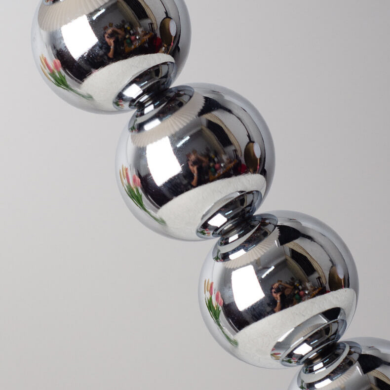 Zeitgenössische skandinavische Kegelrunde Hardware Stoff 1-Licht Tischlampe für das Schlafzimmer 