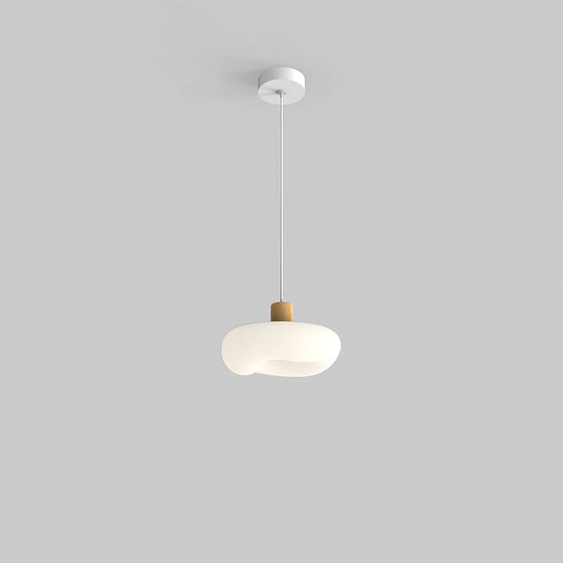 Moderne minimalistische Wolken-Eisen-PE-LED-Insel-Licht-Kronleuchter 