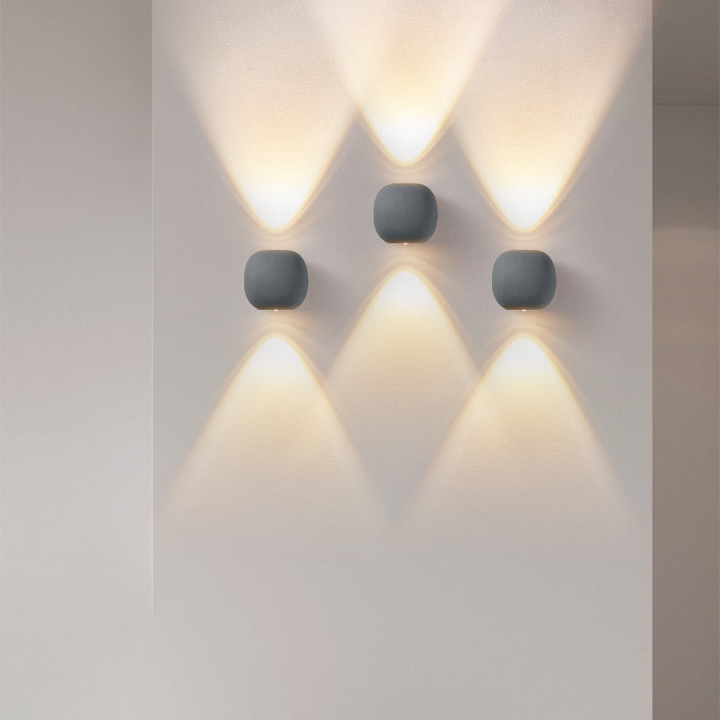 Modern Simplicity Aluminum Spherical LED Wall Sconce Lamp For Hallway