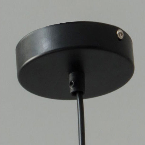 Moderne minimalistische runde Globus Kuppel Metall Glas 1-Licht Pendelleuchte für Wohnzimmer 