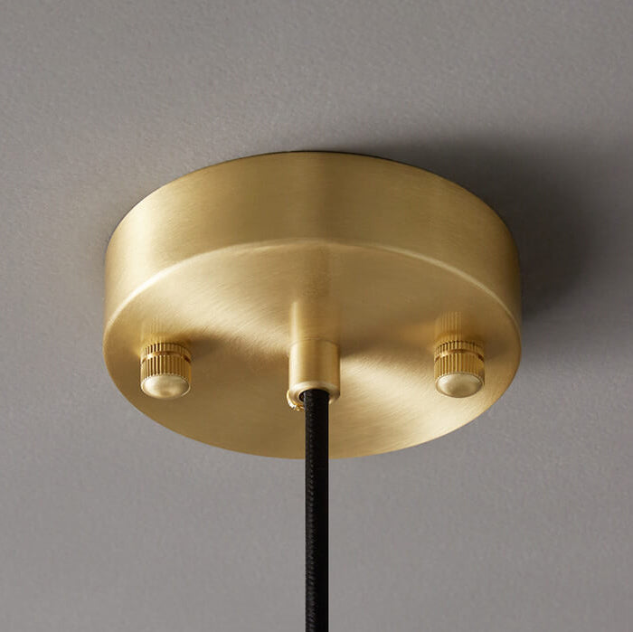 Modern Luxury Marble Cone Geometry 1-Light Pendant Light