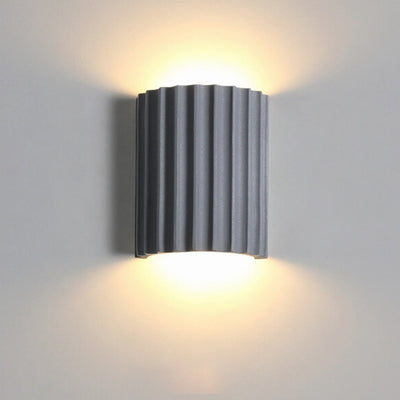 Modern Simplicity Resin Tile Shape 2-Light Wall Sconce Lamp For Living Room