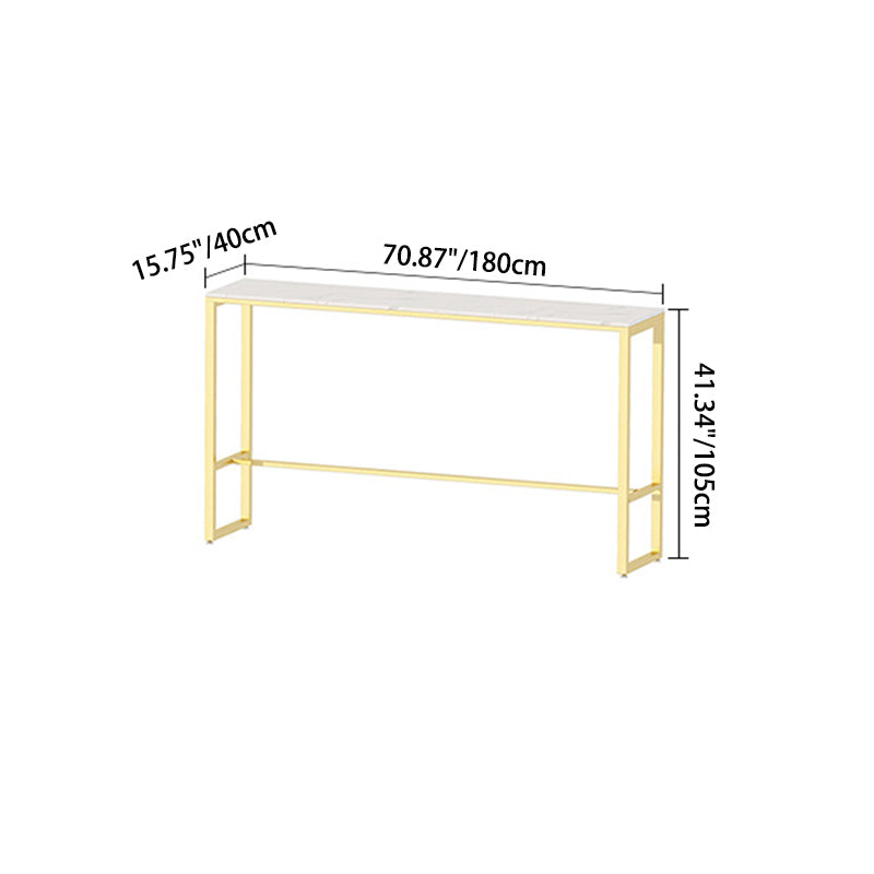 Conjunto de taburetes y mesa contemporáneo escandinavo de hierro, terciopelo, esponja, mármol, redondo y rectangular para cocina 