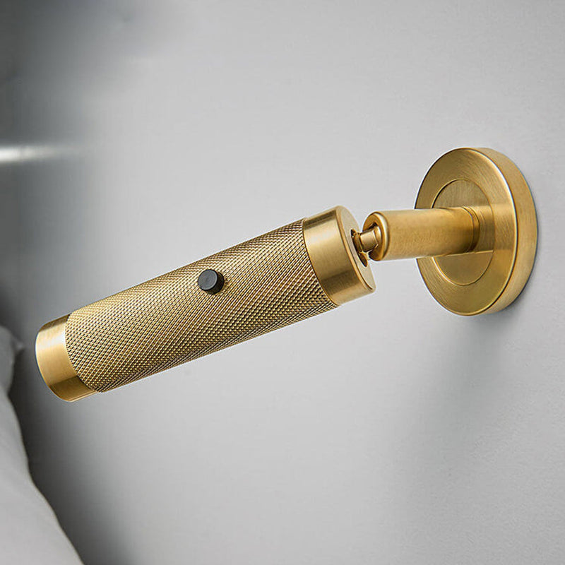 Minimalist Cylinder Rotatable Switch LED Wall Sconce Lamp