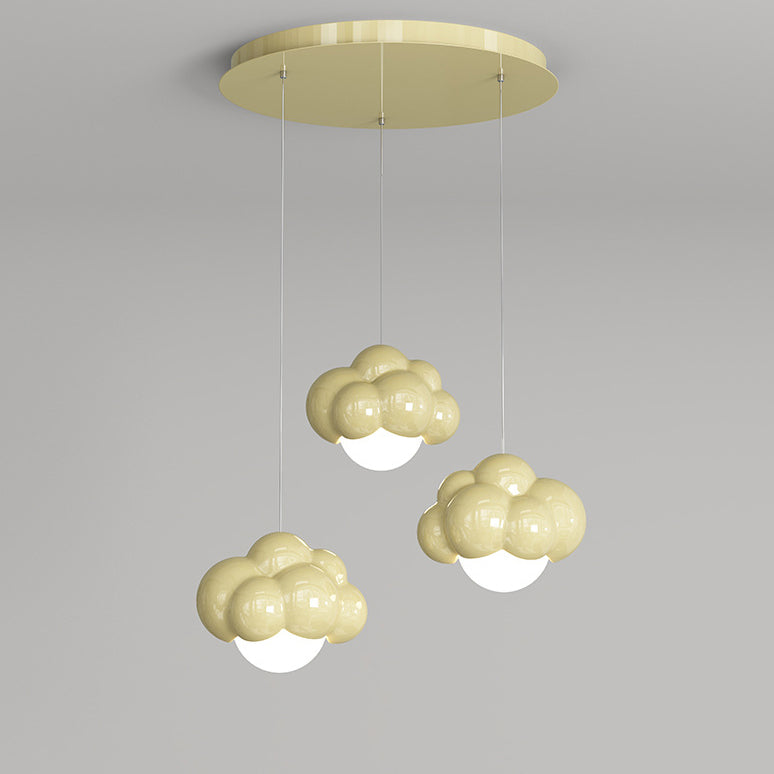 Traditioneller französischer Kronleuchter aus Eisenharz mit Traubendesign und 1/3 Lichtern für das Wohnzimmer 