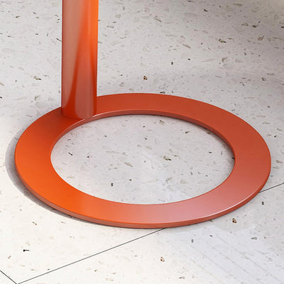 Moderner minimalistischer runder Metall-Beistelltisch für das Wohnzimmer 