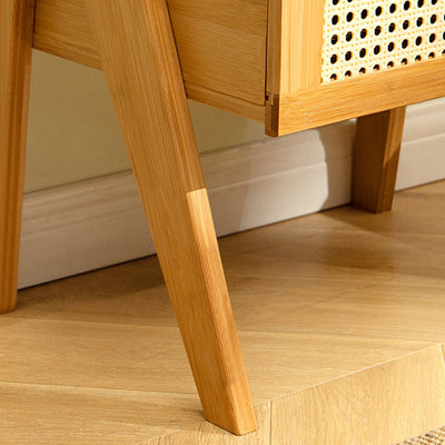 Zeitgenössischer Einfachheit rechteckiger Holz-Beistelltisch mit 1 Schublade für das Wohnzimmer 