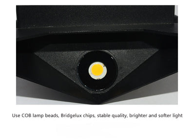 Modern Minimalist Origami 1-Light LED Wall Sconce Lamp