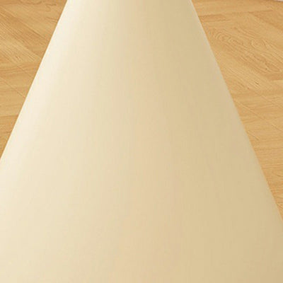 Mesa de café de hierro con base geométrica redonda minimalista moderna para sala de estar 
