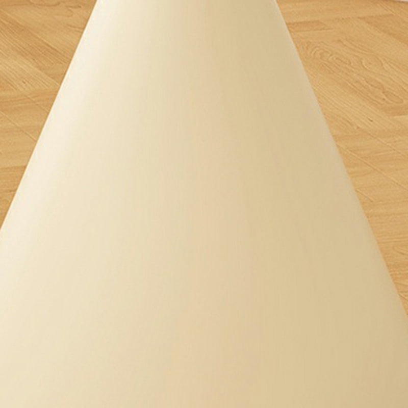 Mesa de café de hierro con base geométrica redonda minimalista moderna para sala de estar 