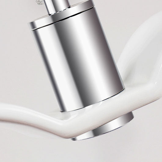 Personnalité créative nordique Suspension LED en fer forgé avec mouette 