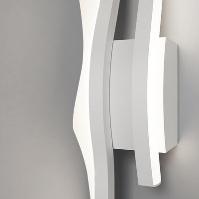 Zeitgenössische kreative Eisen Aluminium LED Wandleuchte Lampe für Wohnzimmer 