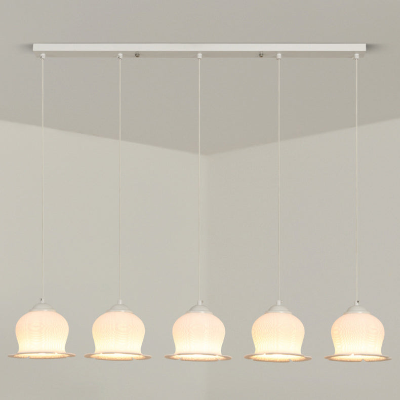 Moderne Art Déco PLA Cloche Fleur d&