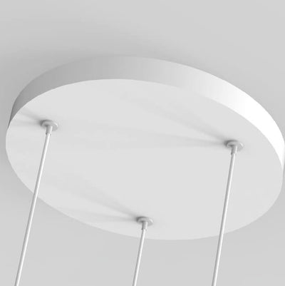 Modern Minimalist Cloud Iron PE LED Island Light Chandelier