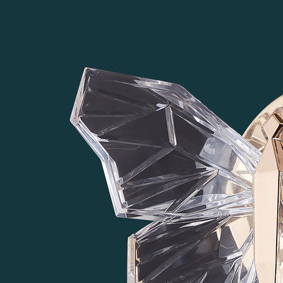 Zeitgenössische kreative Schmetterling Hardware Aluminium Acryl LED Wandleuchte Lampe für Wohnzimmer 