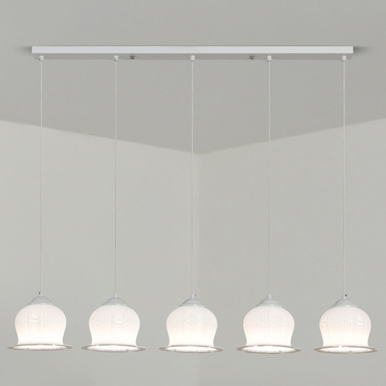 Moderne Art Déco PLA Cloche Fleur d&