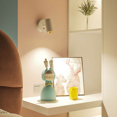 Lampe murale LED sans fil magnétique avec projecteur rechargeable moderne 